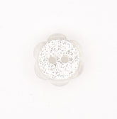 Elegante transparante Bloemvormige Knoop met Glans Knopen KNP00005